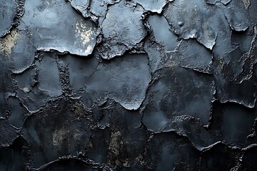Fototapeta premium Cracked paint for metal. Background 