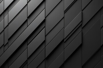 Fototapeta premium black and grey metal stripe diagonal background. 