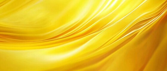 Vibrant abstract yellow background with smooth gradient texture – perfect for product display, creative designs, wallpapers, and modern digital illustrations