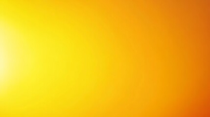Vibrant yellow gradient background with smooth color transition and bright warm tones for digital design, presentations, or creative projects