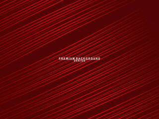 High contrast shiny red and black stripes background. Abstract technology graphic banner design. Vector corporate background.