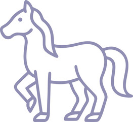 Fototapeta premium horse icon