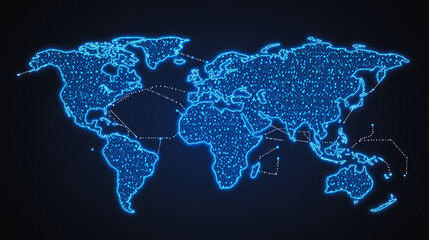 background network points Earth's surface wave background Abstract digital wave background information technology background The background is the background. gradient wave digital wave ban