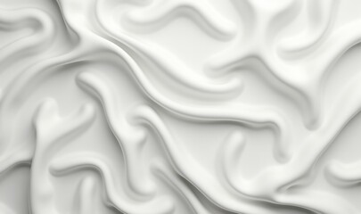 Fototapeta premium Abstract white textured surface with flowing lines, perfect for backgrounds, wallpapers, or design elements in creative projects.