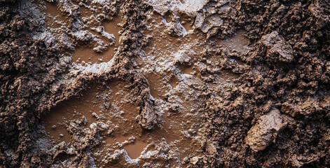 Photo of mud texture for 3D and Graphic 