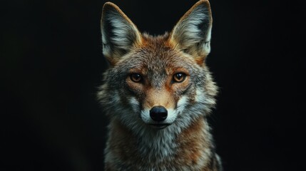 Fototapeta premium Close-up Portrait of a Coyote