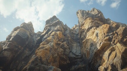 Obraz premium A contemporary beach house with large glass windows, offering panoramic ocean views from the private terrace and a spacious outdoor pool.