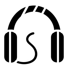 Headphone Solid Icon