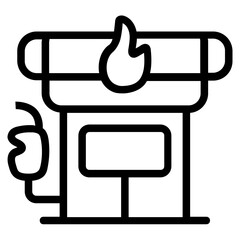 Fuel Pump Line Icon