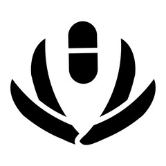 Medicine Solid Icon