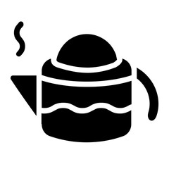 Teapot Solid Icon