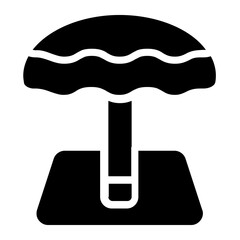 Umbrella Solid Icon