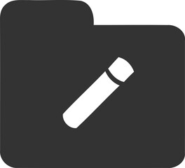 Folder Icon Silhouette Media Delete Movie Create edit Searching 