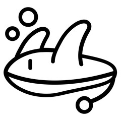 Stingray Line Icon