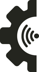 Technology vector art featuring a sleek circuit board design with glowing lines, geometric shapes, and a futuristic digital interface theme in vivid colors.