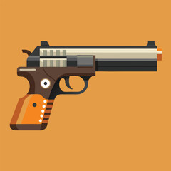 Fototapeta premium gun vector