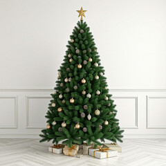 decorated christmas tree