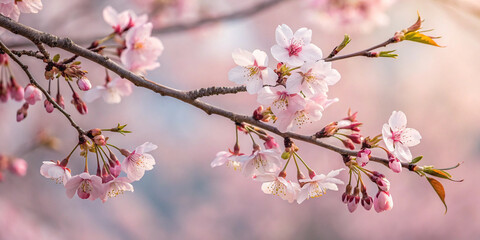 Obraz premium Cherry Blossom Branch