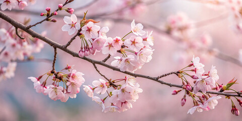 Obraz premium Cherry Blossom Branch