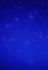 Fototapeta premium starry sky with a few stars in the night sky