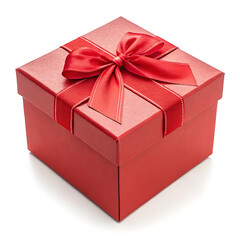 Fototapeta premium gift box isolated on white