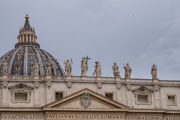 Fototapeta premium Saint Peter's Square, Vatican City, Rome.