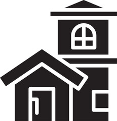 House Glyph Icon
