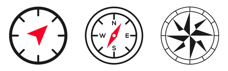 compass navigation icon