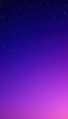 Fototapeta premium purple and blue sky with stars and a lone tree in the foreground