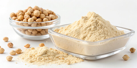 Chickpea Flour Background