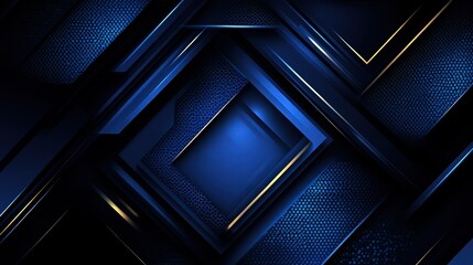 Abstract dark blue textured of geometric shapes with light hexagon line. Modern luxury futuristic background vector illustration. Wallpaper Creative
