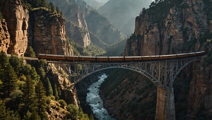 Fototapeta premium bridge over the river