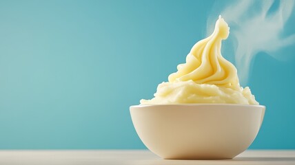 Decadent creamy butter swirling into hot, rich mashed potatoes for a deliciously smooth finish.