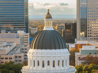 SACRAMENTO , CA, CALI , CALIFORNIA , CAPITAL , STATE , STATE CAPITAL , STATE BUILDING , CITY, DRONE...