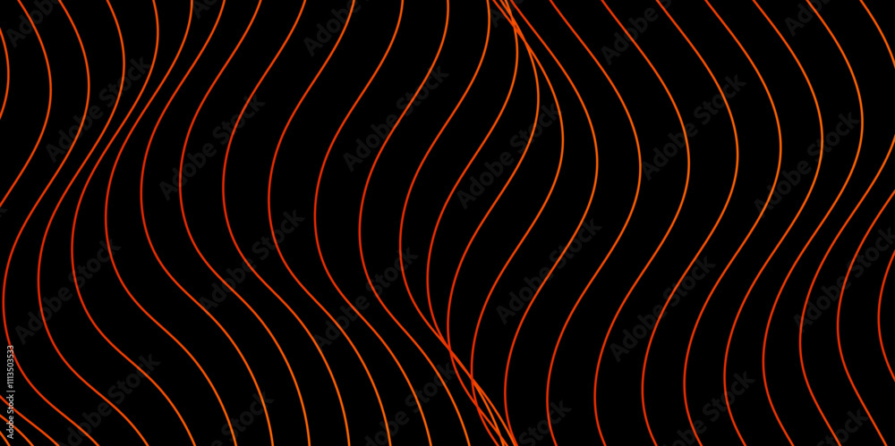 Poster abstract wavy line background with geometric composition. technology wallpaper. modern banner. eleme