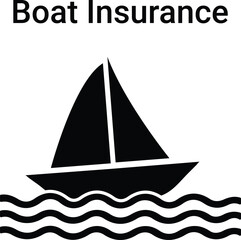 Boat Insurance Icons