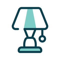 A desk lamp for workspace lighting or decoration