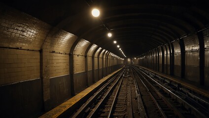 subway station in the city