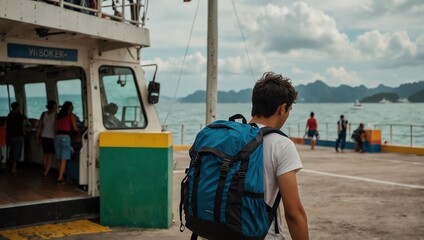 person on the beach