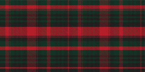 Christmas Irish tartan plaid pattern background design