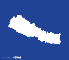 High Detailed Vector Map - Nepal