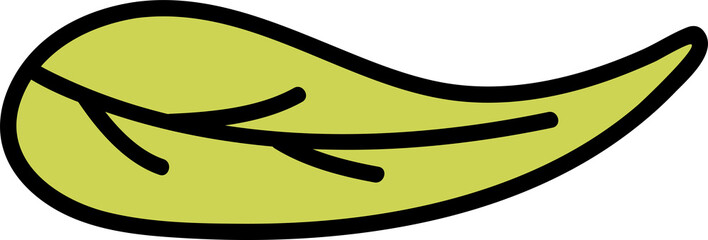 Leaf Doodle Illustration
