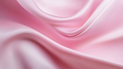 Obraz premium a soft pink background with a smooth, flowing fabric design in the center of the image is a soft pink background with a smooth, flowing fabric design in the middle.