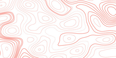 Abstract background with landscape topographic map design. Topographic map patterns, topography line map. 