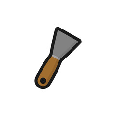 Putty Knife icon , Handyman Tools icon Transparent Background