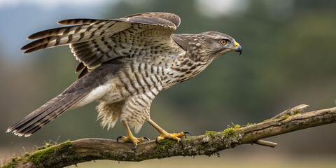 Fototapeta premium Hawk Side View