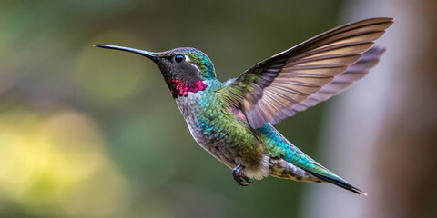 Obraz premium Hummingbird Flying