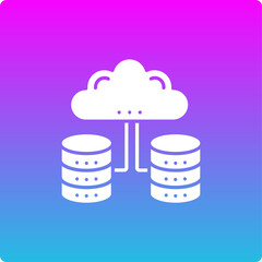 Cloud Database Icon