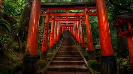japanese shrine in kyoto