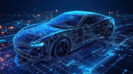 Autonomous vehicle safety technologies visualized with sensors, AI, and real-time monitoring